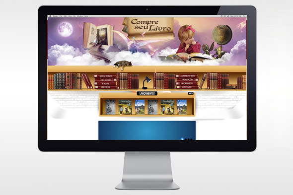Layout website - Compre seu Livro