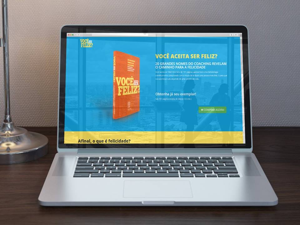 Landing Page: Você Aceita ser Feliz?