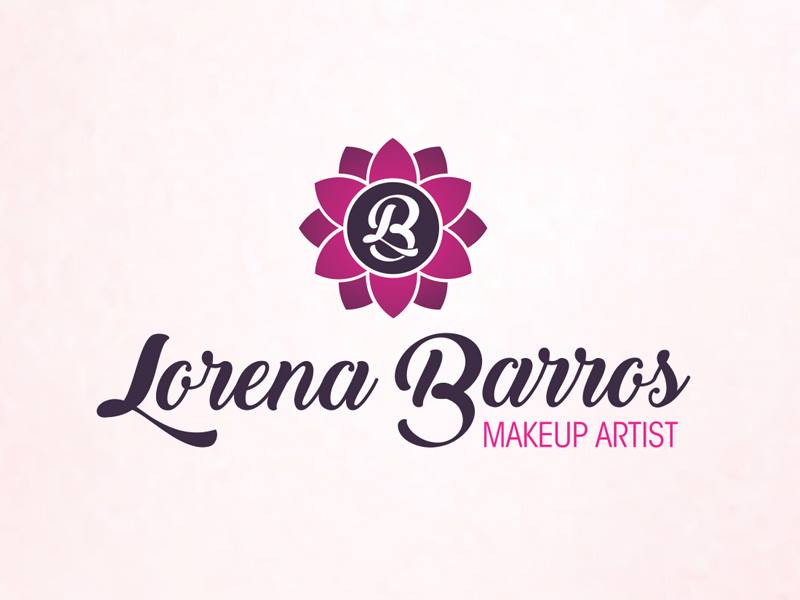 Logotipo Lorena Barros Makeup