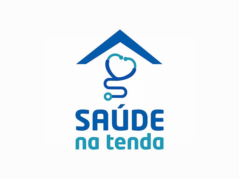 Logotipo Saúde na Tenda