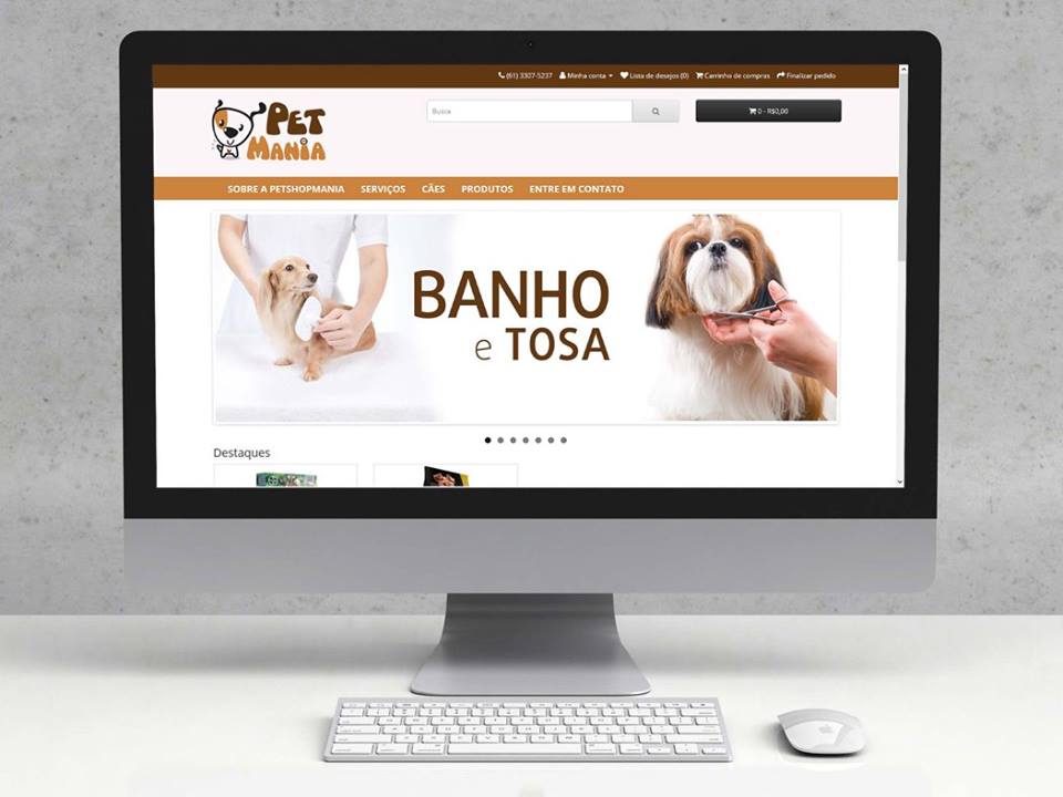 Loja virtual: Pet Mania