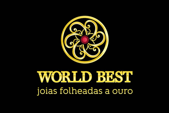Logotipo Wold Best Joias